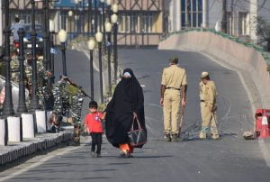 Strict Curfew Like Restrictions In Kashmir